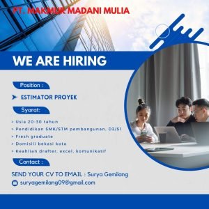 Estimator Proyek 1 estimator proyek