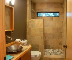 Desain Kamar Mandi Simple Tanpa Bathup 2