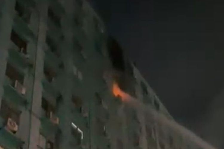 Apartemen di Jalan Kapuk Cengkareng Jakbar Terbakar 1 Cengkareng Jakbar - AA1KNE03