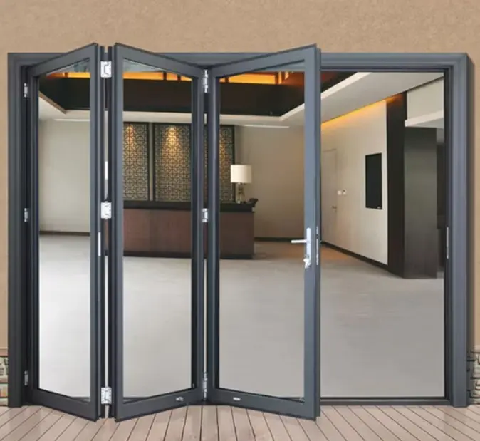 Pintu Lipat Aluminium di Bekasi Bergaransi & Modern | Surya Gemilang Aluminium 2 Pintu Lipat Aluminium di Bekasi
