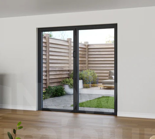 Pintu Aluminium 2 Daun