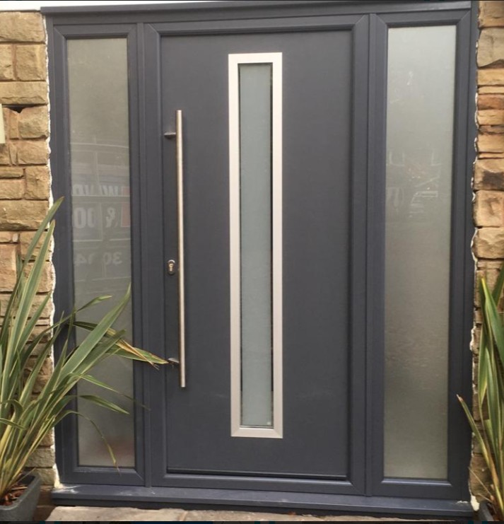 Pintu Rumah Aluminium Bekasi - pintu aluminium minimalis 6