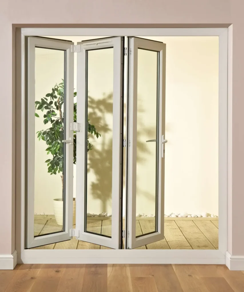 Pintu Aluminium 2 Daun di Jakarta