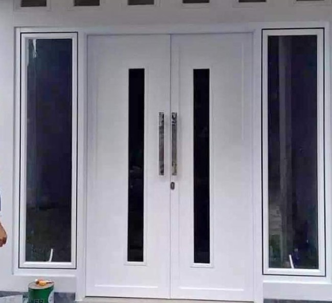 Pintu Aluminium 2 Daun di Jakarta Selatan
